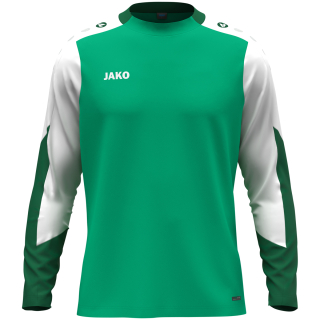 Longsleeve Dynamic green/white/dark green