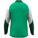 Polyester jacket Dynamic green/white/dark green