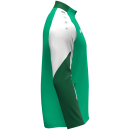 Polyester jacket Dynamic green/white/dark green