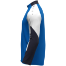 Polyester jacket Dynamic royal/white/seablue