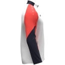 Polyester jacket Dynamic women white/coral/seablue