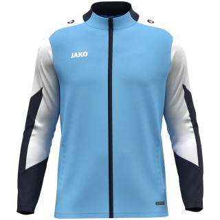 Polyester jacket Dynamic women skyblue/white/seablue