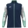 Polyester jacket Dynamic women seablue/white/mint