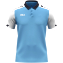 Polo Dynamic skyblue/white/seablue S