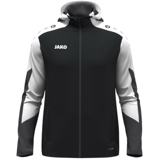 Kapuzenjacke Dynamic schwarz/weiß/anthrazit XL