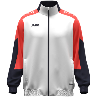 Webjacke Dynamic weiß/coral/marine