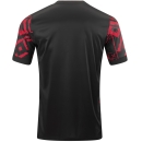 Trikot ABSOLUTE TEAMSPORT kurzarm schwarz-rot