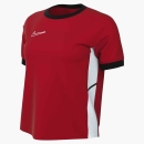 Damen-Trainingsshirt ACADEMY 25 rot/weiß