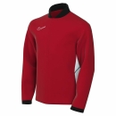 Kinder-Trainingsjacke ACADEMY 25 rot/weiß