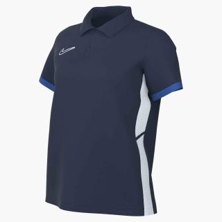 Damen-Polo ACADEMY 25 navyblau/weiß