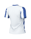 Womens Jersey STRIPED DIVISON V white/royal blue