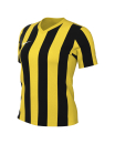 Womens Jersey STRIPED DIVISON V tour yellow/black