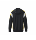 CELEBRATE 125 Training Jacket with hood schwarz/gelb