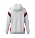 CELEBRATE 125 Training Jacket with hood weiß/rot