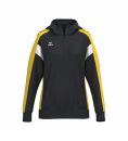 CELEBRATE 125 Training Jacket with hood schwarz/gelb