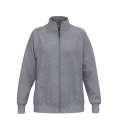 TS Sweatjacket grau melange