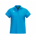 CMPT Poloshirt curacao/weiß