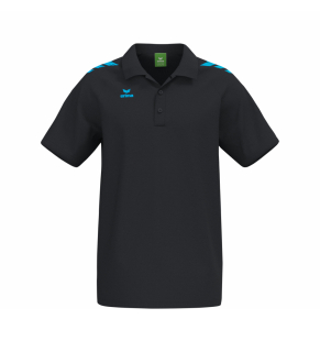 CMPT Wings Poloshirt schwarz/curacao