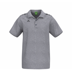 CMPT 3 Wings Poloshirt grau melange/schwarz