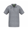 CMPT Wings Poloshirt grau melange/schwarz