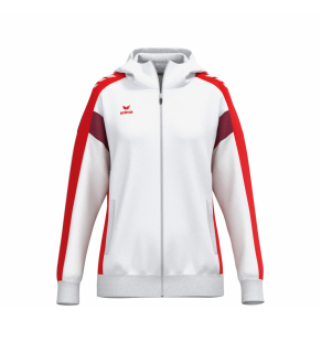 CELEBRATE 125 Training Jacket with hood weiß/rot 40