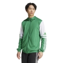 Kapuzenjacke SQUADRA 25 grün/weiß
