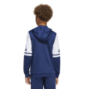 Youth Hooded Jacket SQUADRA 25 team navy blue/white