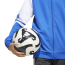 Kinder-Kapuzenjacke SQUADRA 25 royalblau/weiß