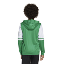 Youth Hooded Jacket SQUADRA 25 team green/white