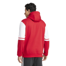 Hoodie SQUADRA 25 rot/weiß