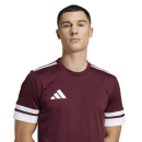 Trikot SQUADRA 25 weinrot/weiß