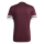 Trikot SQUADRA 25 weinrot/weiß