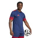 Trikot SQUADRA 25 navyblau/rot