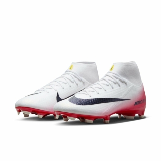 Zoom Mercurial Superfly 10 Academy FG/MG white/university red 42,5