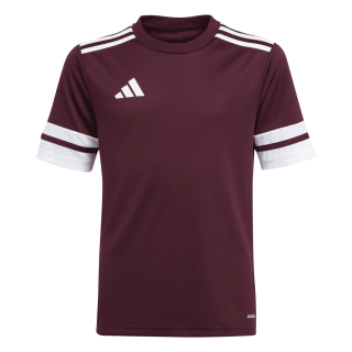 Kinder-Trikot SQUADRA 25 weinrot/weiß
