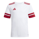 Kinder-Trikot SQUADRA 25 weiß/rot