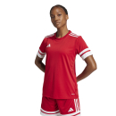 Damen-Trikot SQUADRA 25 rot/weiß