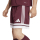 Short SQUADRA 25 team maroon/white