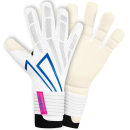 GK glove RS89 ELITE Hybrid Cut white/rhodamine red/blue
