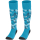 Stutzenstrumpf Sonic aqua/marine/weiß