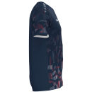 Jersey Sonic S/S seablue/red/white