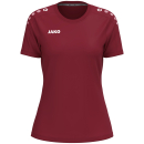 T-Shirt One Cotton Damen bordeaux
