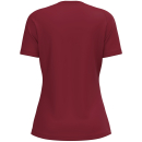 T-Shirt One Cotton Damen bordeaux