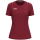 T-Shirt One Cotton Damen bordeaux