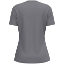 T-Shirt One Cotton Damen grau