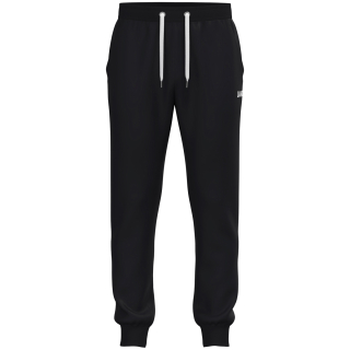 Jogginghose One Cotton mit Bündchen schwarz
