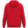 Hooded sweater One Cotton red