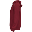 Hooded sweater One Cotton bordeaux