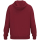 Kapuzensweat One Cotton bordeaux