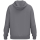 Kapuzensweat One Cotton grau
